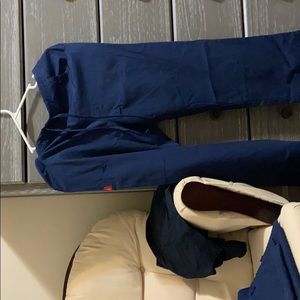 Navy scrub pants